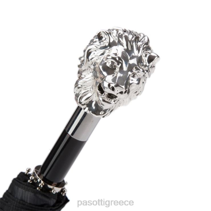 ομπρέλα | PASOTTI 64 6768-1 w37 - ασημένια πτυσσόμενη ομπρέλα λιονταριού 2N6B8166 άνδρες